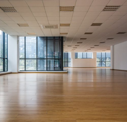 Empty Interior Of Modern Corporate Office